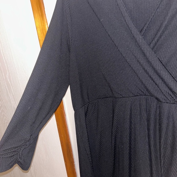 Maurice’s 3X Faux Wrap Ribbed Dress - Picture 2 of 3